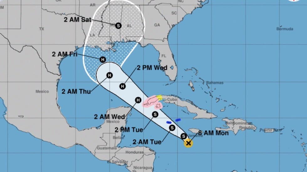 Se Forma Tormenta Tropical Delta En El Caribe Avanza Hacia El Golfo De