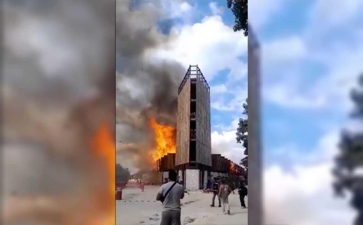 Incendio Consume Parte Del Parque Nacional Del Jaguar En Tulum