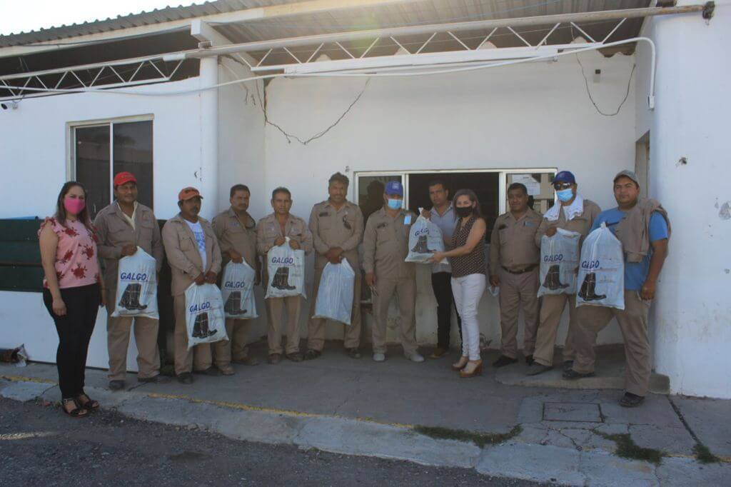 Continúa COMAPA Victoria entregando material y equipo de trabajo