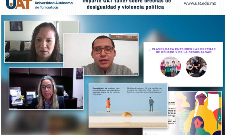 Imparten en la UAT taller sobre brechas de desigualdad y violencia política