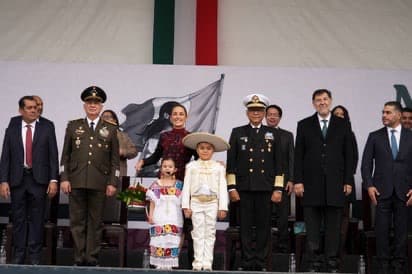 Claudia Sheinbaum conmemora el 114° Aniversario de la Revolución Mexicana