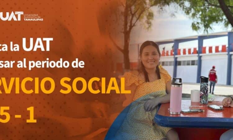 Convoca la UAT a ingresar al periodo de servicio social 2025-1