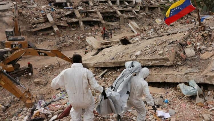 Superó los 6 mil cifra de muertos por terremotos en Venezuela