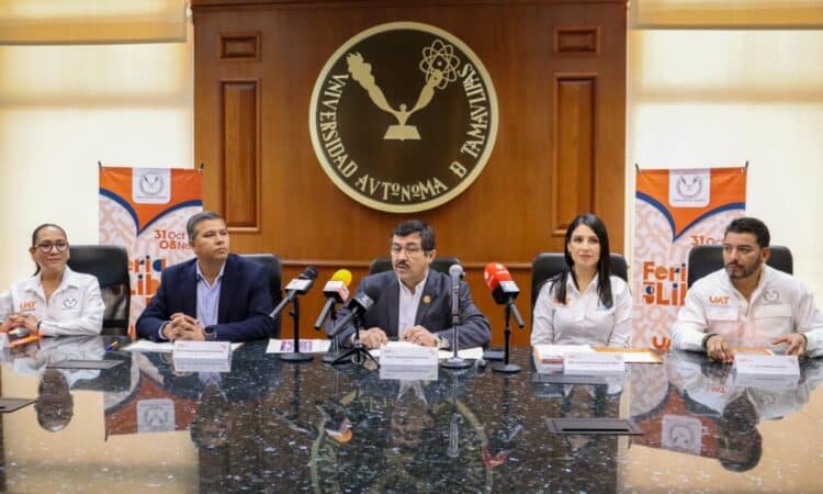 Anuncia el rector Dámaso Anaya el programa oficial de la Feria del Libro UAT 2026